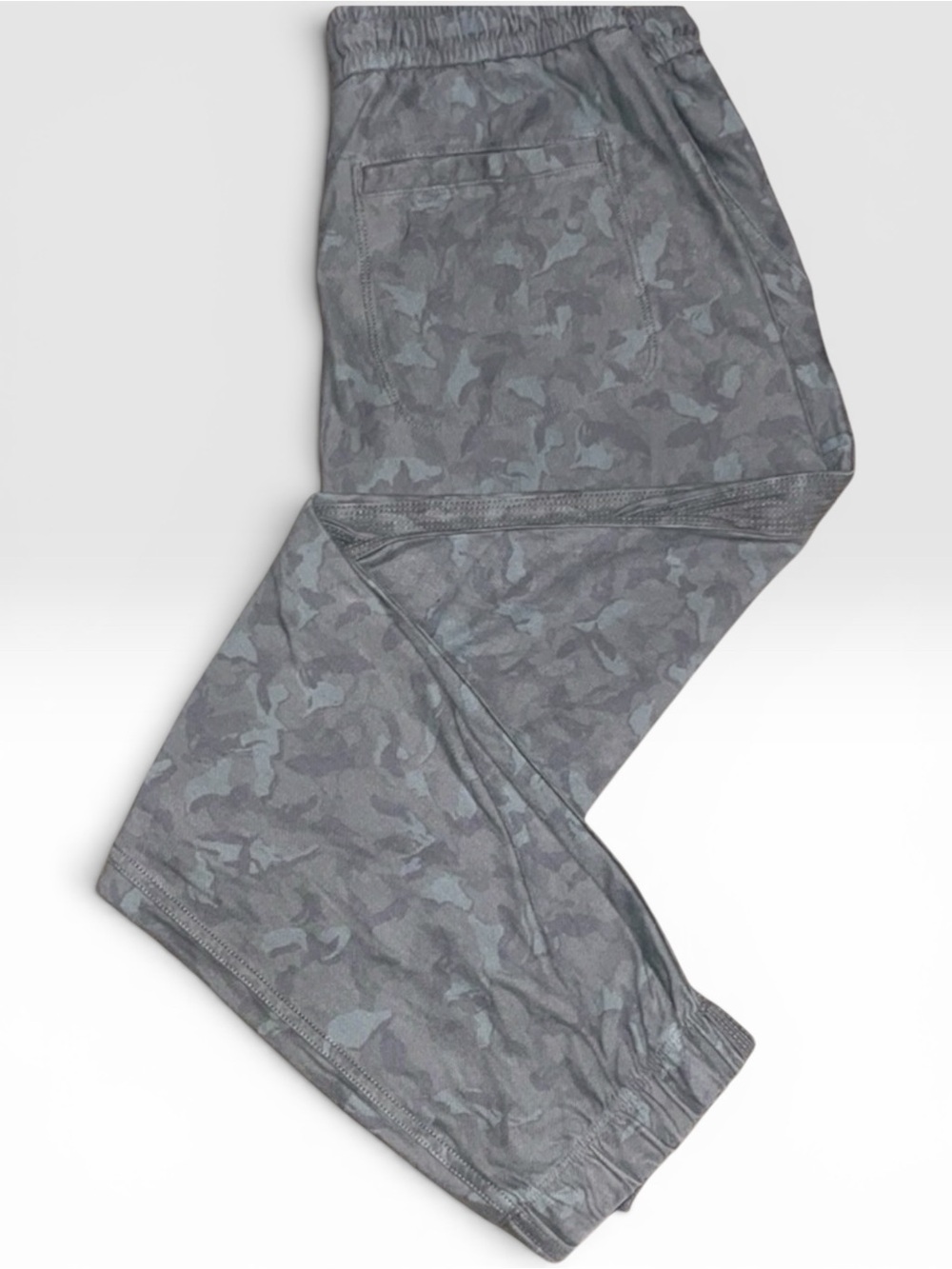 Athleta Farallon Stratum Camo Jogger Olive Green Size 8 - Picture 2 of 8